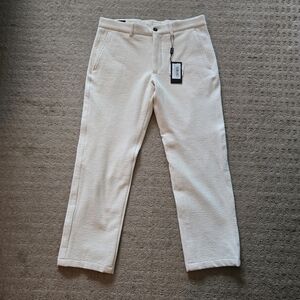 Giorgio Armani Textured Cream Soft Cotton Poly Fabric